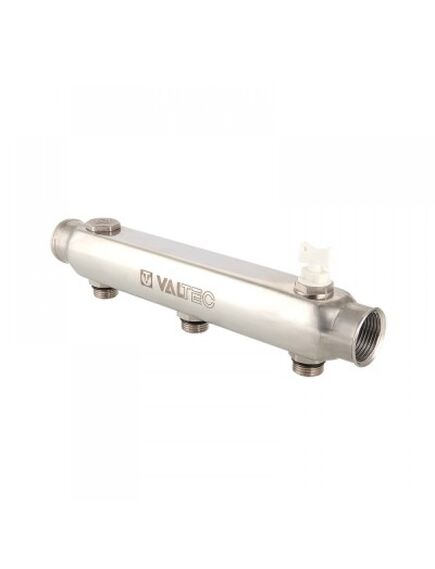 Купить Коллектор Valtec нерж 1.1/2"х3/4" НР- 7 отводов. выход 100мм.10бар. t-130*С (vtc.510.ss.080507) по цене 11681 руб., в Санкт-Петебруге в интернет магазине 100-Систем, а также дургие товары VALTEC из раздела Коллектора нерегулируемые и Коллекторы и коллекторные группы