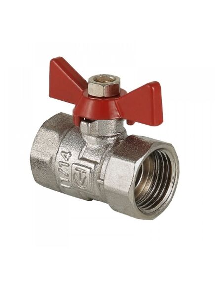 Купить Кран шаровый Valtec 3/4" В-В Compact. бабочка 16бар. t-150*C никель (vt.092.n.05) по цене 504 руб., в Санкт-Петебруге в интернет магазине 100-Систем, а также дургие товары VALTEC из раздела Краны прямые 3/4 и Краны прямые