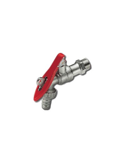 Купить Кран 1/2" шаровый сливной с фиксатором (2500009 / 2584r2804) по цене 1031 руб., в Санкт-Петебруге в интернет магазине 100-Систем, а также дургие товары  из раздела Краны сливные и Шаровые краны