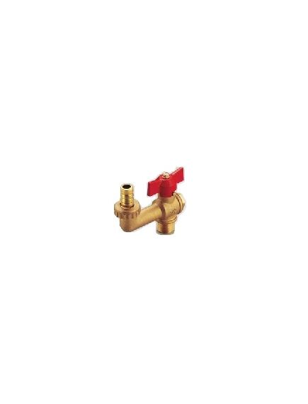 Купить Кран 1/2" шаровый садовый угловой (2950021 / 2970g2804) по цене 1459 руб., в Санкт-Петебруге в интернет магазине 100-Систем, а также дургие товары  из раздела Краны сливные и Шаровые краны