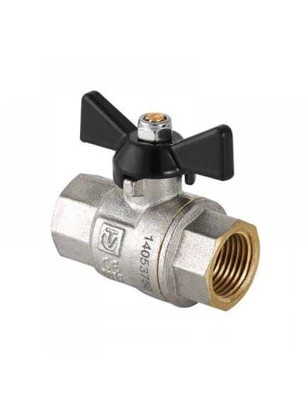 Купить Кран шаровый Valtec 3/4" В-В Perfect. бабочка 16бар. t-150*C никель (vt.317.n.05) по цене 1467 руб., в Санкт-Петебруге в интернет магазине 100-Систем, а также дургие товары VALTEC из раздела Краны прямые 3/4 и Краны прямые