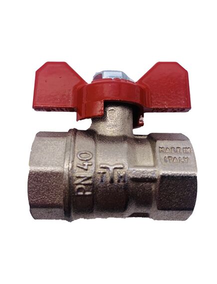 Купить Кран 3/4" ВВ шаровый (бабочка) (2360003 / 2370r2805) по цене 650 руб., в Санкт-Петебруге в интернет магазине 100-Систем, а также дургие товары  из раздела Краны прямые 3/4 и Краны прямые