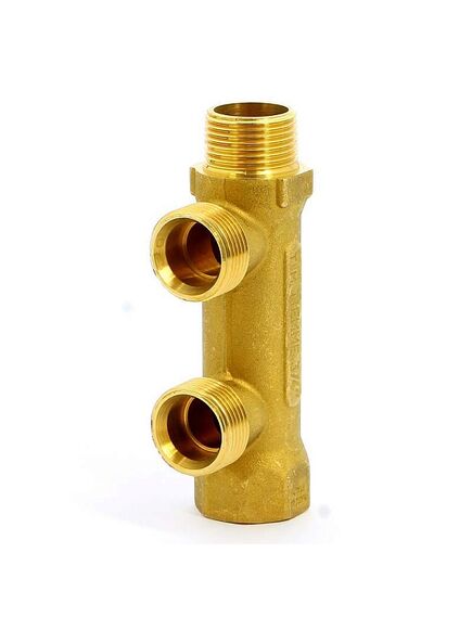 Купить Коллектор 3 отв. 1"*3/4"(18) евроконус (латунь) (1910008 / 1884g180503) по цене 3441 руб., в Санкт-Петебруге в интернет магазине 100-Систем, а также дургие товары  из раздела Коллектора нерегулируемые и Коллекторы и коллекторные группы