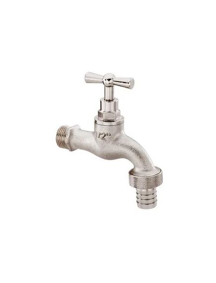 Купить Кран вентильный сливной 1/2" (хром) (2580002 / 2585c) по цене 1481 руб., в Санкт-Петебруге в интернет магазине 100-Систем, а также дургие товары  из раздела Краны сливные и Шаровые краны