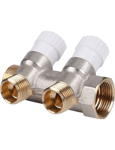 Купить SMB 6851 341202 STOUT Коллектор распределительный 3/4", 2 отвода 1/2" (smb 6851 341202) по цене 1712 руб., в Санкт-Петебруге в интернет магазине 100-Систем, а также дургие товары STOUT из раздела Вентильные коллекторы и Коллекторы и коллекторные группы