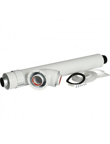 Купить Дымоход STOUT коаксиальный для прохода через стену D 60/100 (sca-6010-220850) по цене 4786 руб., в Санкт-Петебруге в интернет магазине 100-Систем, а также дургие товары STOUT из раздела Дымоходы и Котлы и котельное оборудование
