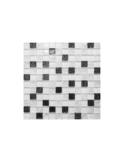 Купить Керамический декор ALTACERA Mosaic Glass White DW7MGW00  300х300 (6 шт в уп) (dw7mgw00) по цене 1174 руб., в Санкт-Петебруге в интернет магазине 100-Систем, а также дургие товары ALTACERA из раздела Керамическая плитка и Напольные покрытия
