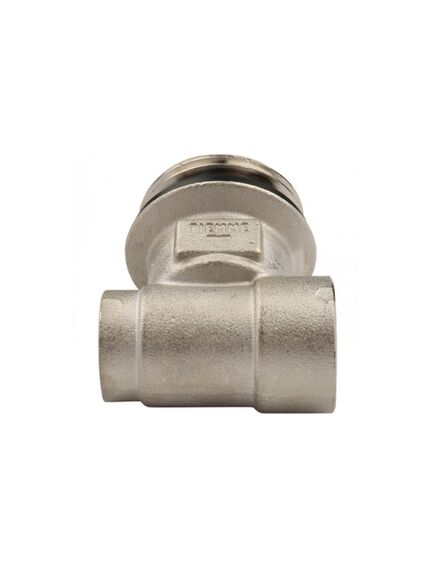 Купить Тройник коллекторный концевой 3/8"*1"*1/2" (никель) (1950003 / 1890n030406) по цене 685 руб., в Санкт-Петебруге в интернет магазине 100-Систем, а также дургие товары  из раздела Комплектующие для коллекторов и Крепеж и комплектующие для коллекторов