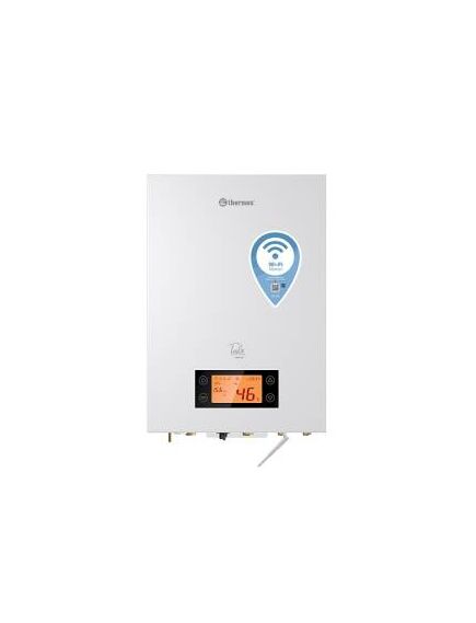 Купить двухконтурный настенный котел THERMEX Tesla 12-24 Wi-Fi (511402) по цене 49987.5 руб., в Санкт-Петебруге в интернет магазине 100-Систем, а также дургие товары THERMEX из раздела Электрические котлы и Котлы и котельное оборудование