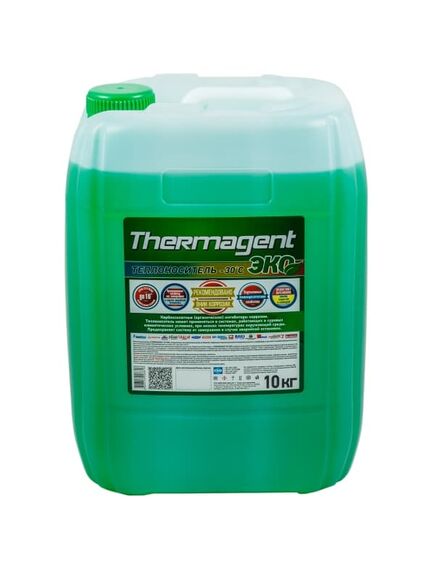 Купить Теплоноситель Thermagent EKO -30, 10 кг. (ta 602270) по цене 2530 руб., в Санкт-Петебруге в интернет магазине 100-Систем, а также дургие товары Thermagent из раздела Теплоноситель и Котлы и котельное оборудование