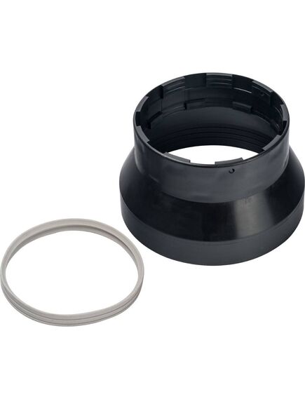 Купить STOUT  Элемент дымохода адаптер пластиковый DN101/133, для гермитизации терминала при проходе через крышу (sca-6010-000110) по цене 1617 руб., в Санкт-Петебруге в интернет магазине 100-Систем, а также дургие товары STOUT из раздела Дымоходы и Котлы и котельное оборудование