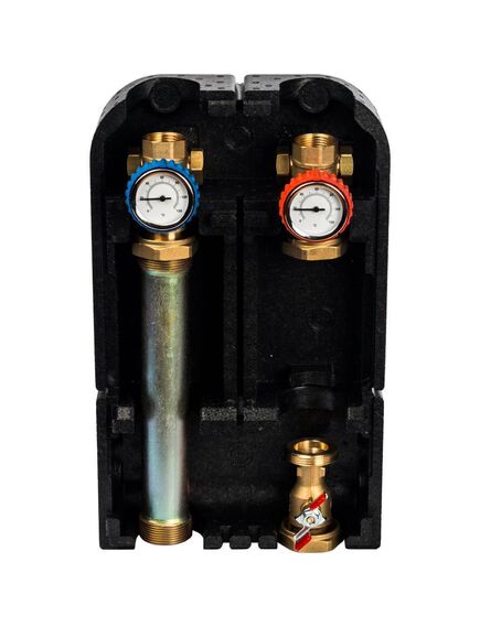 Купить STOUT SDG-0001 Насосная группа с прямым контуром 1" без насоса в теплоизоляции (sdg-0001-002501) по цене 17191 руб., в Санкт-Петебруге в интернет магазине 100-Систем, а также дургие товары STOUT из раздела Насосные группы и Группы быстрого монтажа