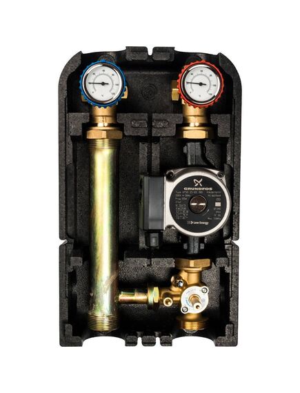 Купить STOUT SDG-0003 Насосная группа со смесителем 1"с насосом Grundfos UPSO 25-65 (sdg-0003-002502) по цене 36600 руб., в Санкт-Петебруге в интернет магазине 100-Систем, а также дургие товары STOUT из раздела Насосные группы и Группы быстрого монтажа