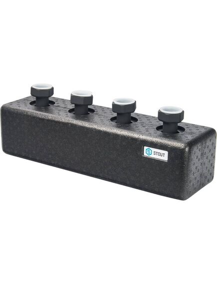 Купить STOUT SDG-0016 Стальной распределительный коллектор 2 отопительных контура. В теплоизоляции DN 25 (sdg-0016-004002) по цене 27936 руб., в Санкт-Петебруге в интернет магазине 100-Систем, а также дургие товары STOUT из раздела Распределительные коллектора и Группы быстрого монтажа