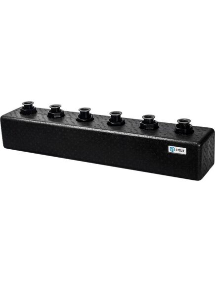Купить STOUT SDG-0017 Стальной распределительный коллектор 3(5) отопительных контура. В теплоизоляции DN 25 (sdg-0017-004035) по цене 39331 руб., в Санкт-Петебруге в интернет магазине 100-Систем, а также дургие товары STOUT из раздела Распределительные коллектора и Группы быстрого монтажа