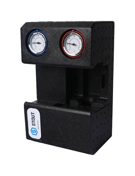 Купить STOUT SDG-0001 Насосная группа с прямым контуром 3/4" без насоса в теплоизоляции (sdg-0001-002001) по цене 15924 руб., в Санкт-Петебруге в интернет магазине 100-Систем, а также дургие товары STOUT из раздела Насосные группы и Группы быстрого монтажа