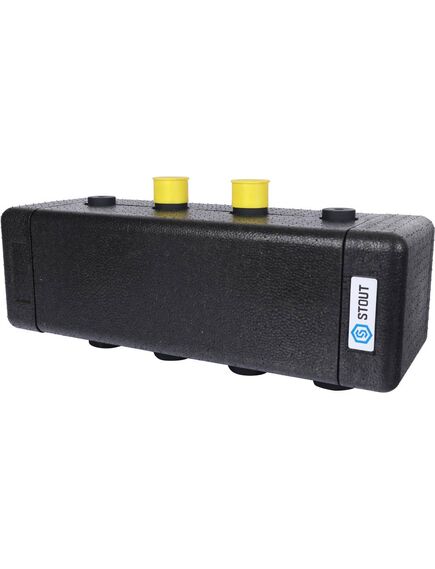 Купить STOUT SDG-0016 Стальной распределительный коллектор 2 отопительных контура. В теплоизоляции DN 20 (sdg-0016-002502) по цене 25878 руб., в Санкт-Петебруге в интернет магазине 100-Систем, а также дургие товары STOUT из раздела Распределительные коллектора и Группы быстрого монтажа
