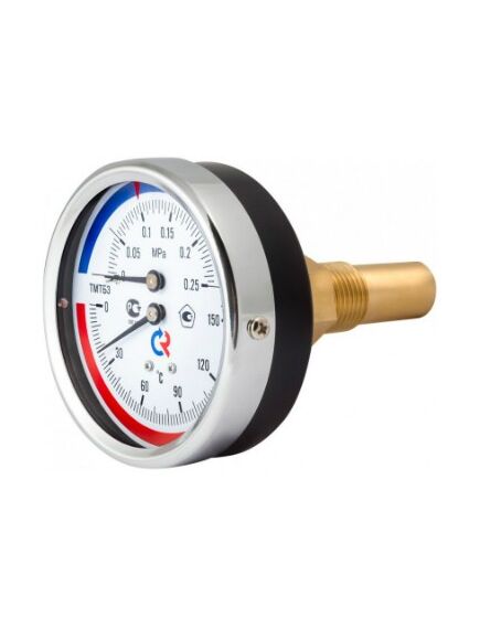 Купить Термоманометр VALTEC ТМТБ-31T с задним подключением (тмтб-31t.0410150) по цене 1679 руб., в Санкт-Петебруге в интернет магазине 100-Систем, а также дургие товары VALTEC из раздела Термоманометры и Контрольно-измерительные приборы