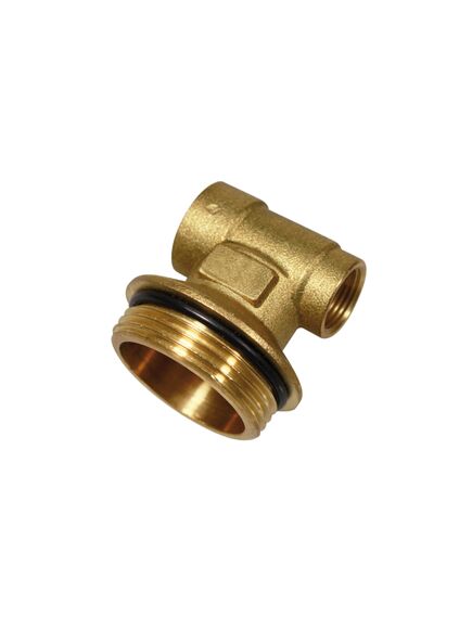 Купить Тройник коллекторный концевой 1"*1/2"*1/2" (латунь) (1950039 / 1889g040406r) по цене 546 руб., в Санкт-Петебруге в интернет магазине 100-Систем, а также дургие товары  из раздела Комплектующие для коллекторов и Крепеж и комплектующие для коллекторов