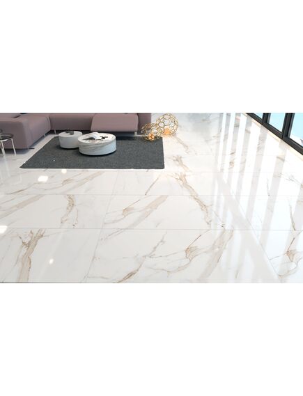 Купить Керамогранит Azario Bianca White Glossy F3010821120G 60х120 см (f3010821120g) по цене 1799 руб., в Санкт-Петебруге в интернет магазине 100-Систем, а также дургие товары Azario из раздела Керамогранит и Напольные покрытия