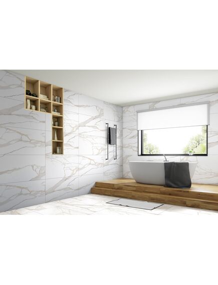 Купить Керамогранит Azario Statuario Gold Matt F2030821120M 60х120 см (f2030821120m) по цене 1799 руб., в Санкт-Петебруге в интернет магазине 100-Систем, а также дургие товары Azario из раздела Керамогранит и Напольные покрытия