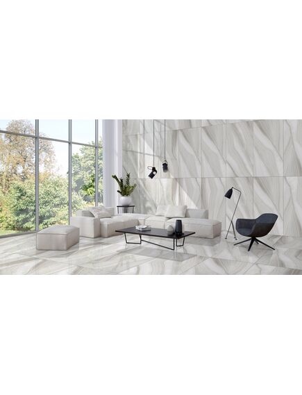 Купить Керамогранит Azario Wave Grey Glossy F4100821120G 60х120 см (f4100821120g) по цене 1799 руб., в Санкт-Петебруге в интернет магазине 100-Систем, а также дургие товары Azario из раздела Керамогранит и Напольные покрытия