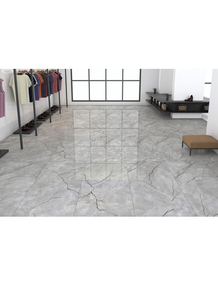 Купить Керамогранит Azario Atlas Grey Glossy F4050821120G 60х120 см (f4050821120g) по цене 1799 руб., в Санкт-Петебруге в интернет магазине 100-Систем, а также дургие товары Azario из раздела Керамогранит и Напольные покрытия