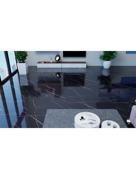 Купить Керамогранит Azario Shadow Dark High Glossy F3120821120HG 60х120 см (f3120821120hg) по цене 2299 руб., в Санкт-Петебруге в интернет магазине 100-Систем, а также дургие товары Azario из раздела Керамогранит и Напольные покрытия
