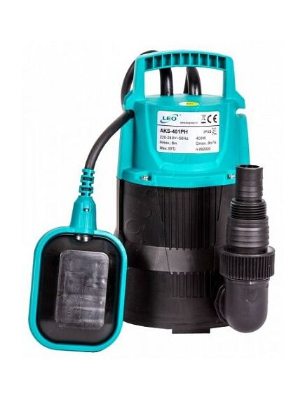 Купить Насос LEO AKS-401 PH  (l8347) по цене 5140 руб., в Санкт-Петебруге в интернет магазине 100-Систем, а также дургие товары LEO из раздела Насосы дренажные и Насосы и насосное оборудование