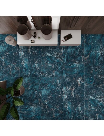 Купить Керамогранит Azario Blue Stone High Glossy P321111217HG 60х120 (p321111217hg) по цене 2299 руб., в Санкт-Петебруге в интернет магазине 100-Систем, а также дургие товары Azario из раздела Керамогранит и Напольные покрытия