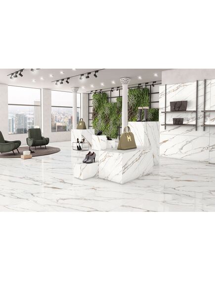 Купить Керамический гранит AZARIO MARVEL GOLD 80х160 Glossy (p231123012g) по цене 2250 руб., в Санкт-Петебруге в интернет магазине 100-Систем, а также дургие товары Azario из раздела Керамогранит и Напольные покрытия