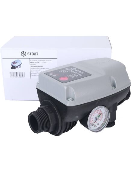 Купить STOUT SCS-0001 Устройство управления насосом BRIO-2000M (scs-0001-000061) по цене 4623 руб., в Санкт-Петебруге в интернет магазине 100-Систем, а также дургие товары STOUT из раздела Комплектующие насосного оборудования и Насосы и насосное оборудование