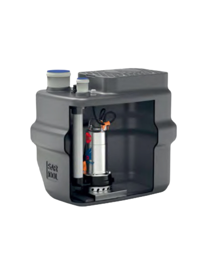 Купить Станция насосная канализационная Pedrollo SAR 100 - Dm 10 (ksf10sgd910a1u) по цене 167606.25 руб., в Санкт-Петебруге в интернет магазине 100-Систем, а также дургие товары PEDROLLO из раздела Насосные станции и Насосы и насосное оборудование