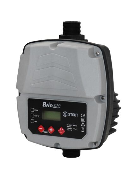 Купить STOUT Устройство управления насосом BRIO-TOP (scs-0001-000063) по цене 15762 руб., в Санкт-Петебруге в интернет магазине 100-Систем, а также дургие товары STOUT из раздела Комплектующие насосного оборудования и Насосы и насосное оборудование