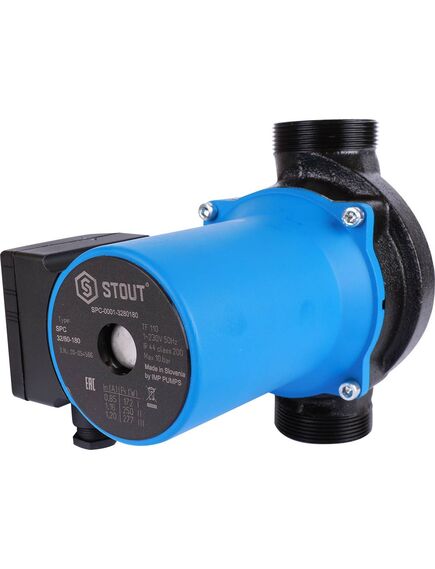 Купить SPC-0001-3280180 STOUT Насос циркуляционный 32/80-180 (spc-0001-3280180) по цене 33481 руб., в Санкт-Петебруге в интернет магазине 100-Систем, а также дургие товары STOUT из раздела Насосы циркуляционные и Насосы и насосное оборудование