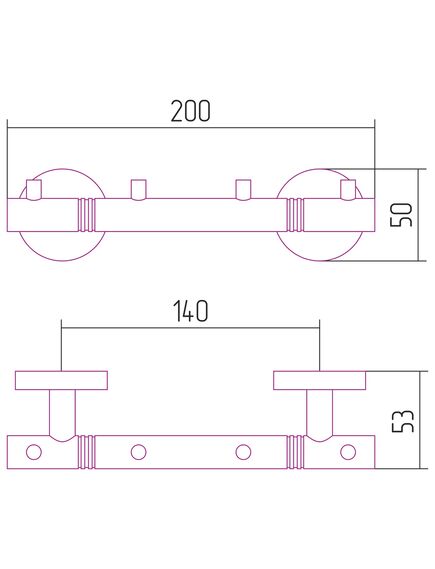 Купить Вешалка Сунержа Каньон - 4 крючка / L 200 (Золото) (03-3000-1004) по цене 4250 руб., в Санкт-Петебруге в интернет магазине 100-Систем, а также дургие товары Сунержа из раздела Аксессуары и Полотенцесушители