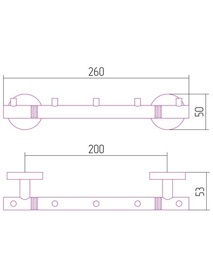 Купить Вешалка Сунержа Каньон - 5 крючков / L 260 (53-3000-1005) по цене 4600 руб., в Санкт-Петебруге в интернет магазине 100-Систем, а также дургие товары Сунержа из раздела Аксессуары и Полотенцесушители