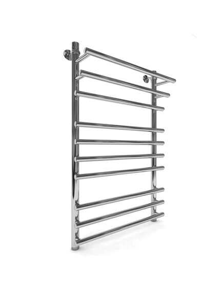 Купить Полотенцесушитель водяной INDIGO Just Shelf 100x60, нижнее подключение, 1" (К-1)  (ljshw100-60) по цене 23295 руб., в Санкт-Петебруге в интернет магазине 100-Систем, а также дургие товары INDIGO из раздела Водяные полотенцесушители и Полотенцесушители