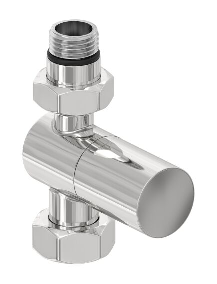 Купить Вентиль Сунержа прямой цилиндр G 1/2" НР х G 3/4" НГ (00-1401-1234) по цене 5850 руб., в Санкт-Петебруге в интернет магазине 100-Систем, а также дургие товары Сунержа из раздела Комплектующие и Полотенцесушители