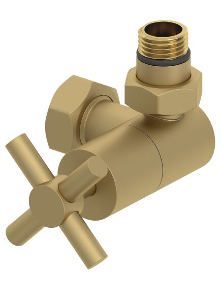 Купить Вентиль Сунержа 3D правый (крест) G 1/2" НР х G 3/4" НГ (032-1411-1234) по цене 13200 руб., в Санкт-Петебруге в интернет магазине 100-Систем, а также дургие товары Сунержа из раздела Комплектующие и Полотенцесушители