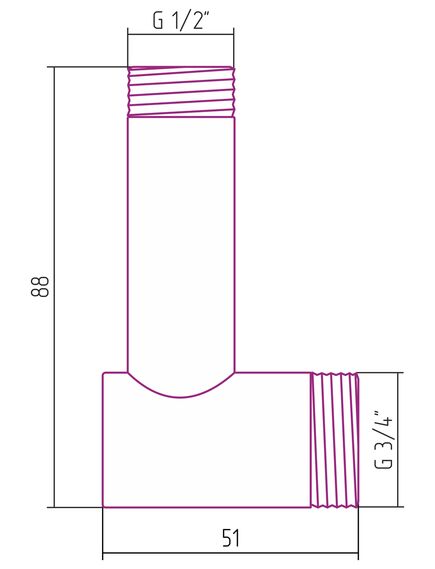 Купить Уголок Уголок переходной Стилье G 3/4" НР х G 1/2" НР (02003-3412) по цене 1220 руб., в Санкт-Петебруге в интернет магазине 100-Систем, а также дургие товары Стилье из раздела Комплектующие и Полотенцесушители
