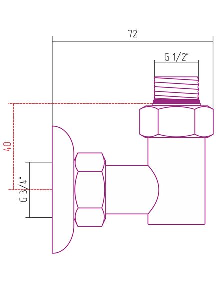 Купить Набор комплектующих Стилье для ПС G 1/2" НР х G 3/4" НГ (03002-1234) по цене 5360 руб., в Санкт-Петебруге в интернет магазине 100-Систем, а также дургие товары Стилье из раздела Комплектующие и Полотенцесушители
