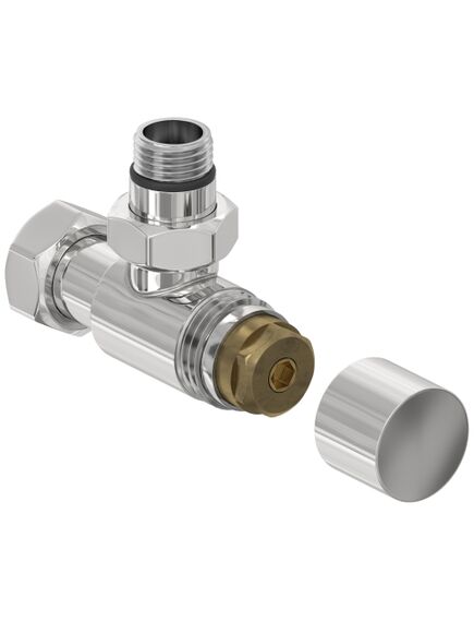 Купить Вентиль Сунержа угловой под шестигранник G 1/2" НР х G 3/4" НГ (00-1404-1234) по цене 5310 руб., в Санкт-Петебруге в интернет магазине 100-Систем, а также дургие товары Сунержа из раздела Комплектующие и Полотенцесушители