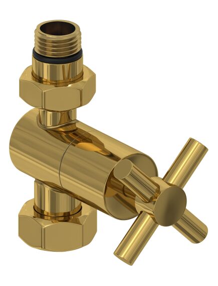 Купить Вентиль Сунержа прямой крест G 1/2" НР х G 3/4" НГ (03-1409-1234) по цене 9000 руб., в Санкт-Петебруге в интернет магазине 100-Систем, а также дургие товары Сунержа из раздела Комплектующие и Полотенцесушители