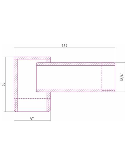 Купить Уголок переходной Сунержа 1" нар.р. - 3/4" нар.р. (051-1506-0134) по цене 2740 руб., в Санкт-Петебруге в интернет магазине 100-Систем, а также дургие товары Сунержа из раздела Комплектующие и Полотенцесушители