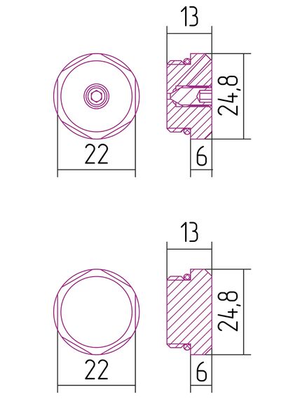 Купить Спускной клапан / Заглушка Сунержа (d 25 мм / G 1/2" НР / 2 шт.) (071-1201-0000) по цене 2390 руб., в Санкт-Петебруге в интернет магазине 100-Систем, а также дургие товары Сунержа из раздела Комплектующие и Полотенцесушители