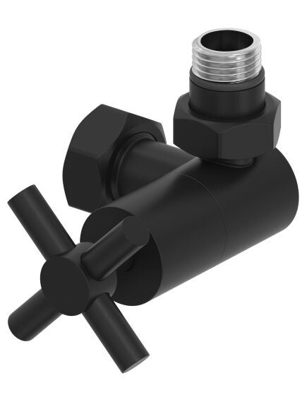 Купить Вентиль Сунержа 3D правый (крест) G 1/2" НР х G 3/4" НГ (31-1411-1234) по цене 7710 руб., в Санкт-Петебруге в интернет магазине 100-Систем, а также дургие товары Сунержа из раздела Комплектующие и Полотенцесушители