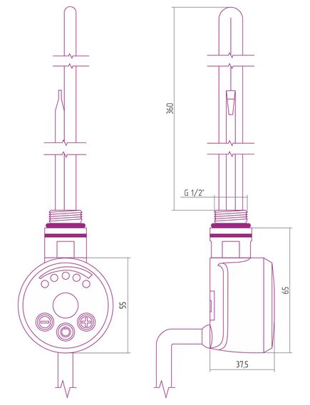 Купить Электронагреватель Сунержа MEG 1.0 300W (12-1517-0001) по цене 7150 руб., в Санкт-Петебруге в интернет магазине 100-Систем, а также дургие товары Сунержа из раздела Комплектующие и Полотенцесушители