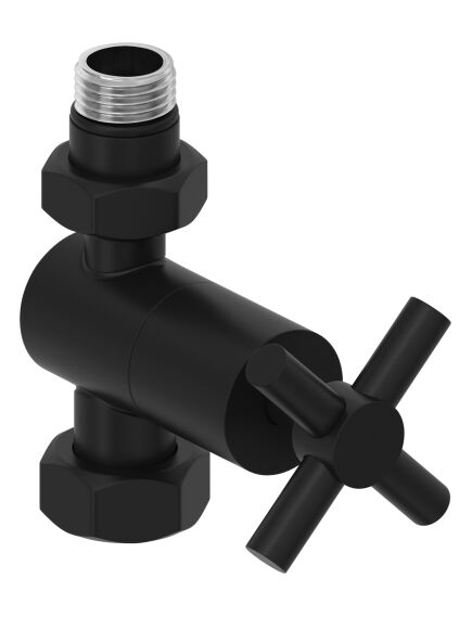 Купить Вентиль Сунержа прямой крест G 1/2" НР х G 3/4" НГ (31-1409-1234) по цене 7410 руб., в Санкт-Петебруге в интернет магазине 100-Систем, а также дургие товары Сунержа из раздела Комплектующие и Полотенцесушители