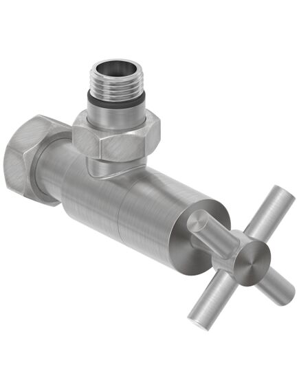 Купить Вентиль Сунержа угловой крест G 1/2" НР х G 3/4" НГ (071-1408-1234) по цене 11030 руб., в Санкт-Петебруге в интернет магазине 100-Систем, а также дургие товары Сунержа из раздела Комплектующие и Полотенцесушители